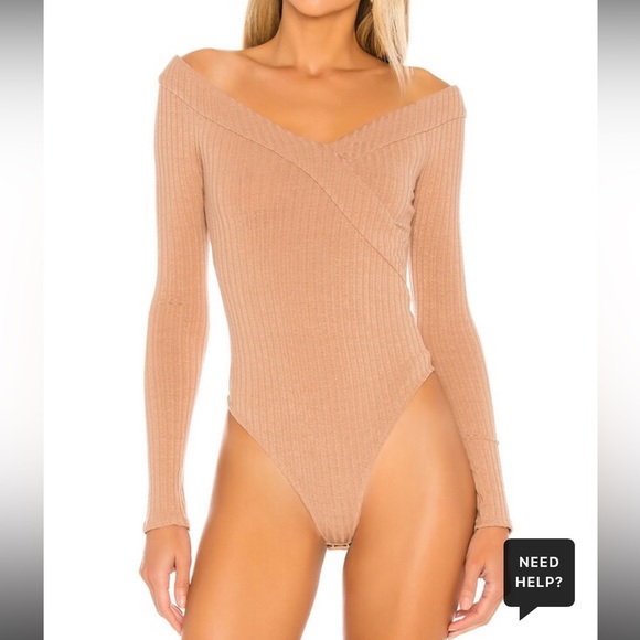 Lovers and Friends Theodore Bodysuit in Neutral, Medium - Picture 2 of 4